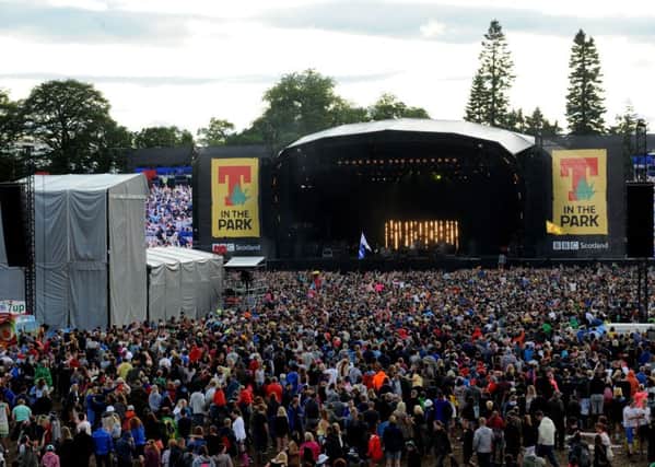 T in the Park, held last year for the first time at Strathallan. Picture: Lisa Ferguson