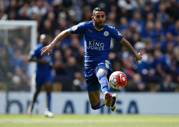 Riyad Mahrez in action for Leicester. How different his career might have been... Picture: AFP/Getty images