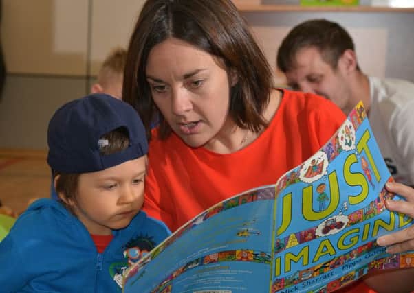 Labour under Kezia Dugdale has backed more Early Years care and ended up in an argument over childcare. Picture: Jon Savage