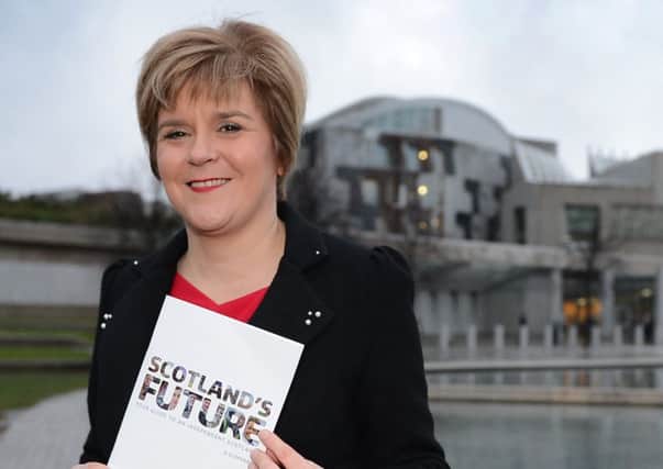 Nicola Sturgeon says a majority favouring a Yes vote would prompt another referendum. Picture: Neil Hanna