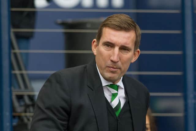 Hibs manager Alan Stubbs is defiant ahead of the play-offs. Picture: John Devlin