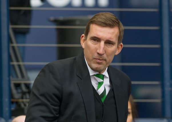 Hibs manager Alan Stubbs is defiant ahead of the play-offs. Picture: John Devlin