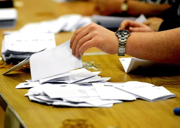Fife Council said there had been an "internal misunderstanding" which had resulted in some elderly polling clerks mistakenly receiving P45s. Picture: Michael Gillen
