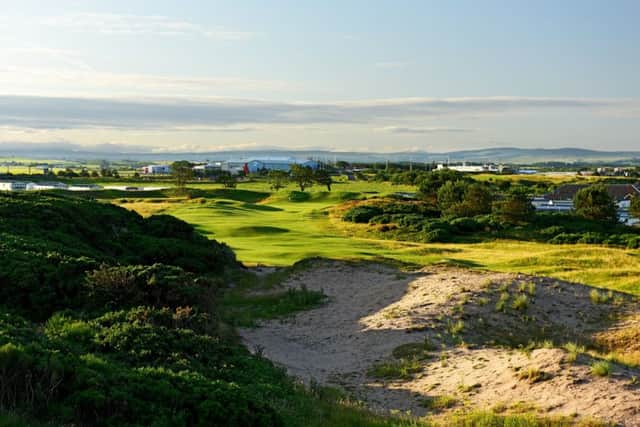 The 423 yards par 4, 9th hole 'The Monk' on the Old Course at Royal Troon, venue for the 2016 Open Championship. Picture: David Cannon/Getty
