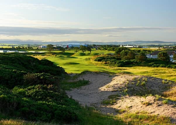 The 423 yards par 4, 9th hole 'The Monk' on the Old Course at Royal Troon, venue for the 2016 Open Championship. Picture: David Cannon/Getty