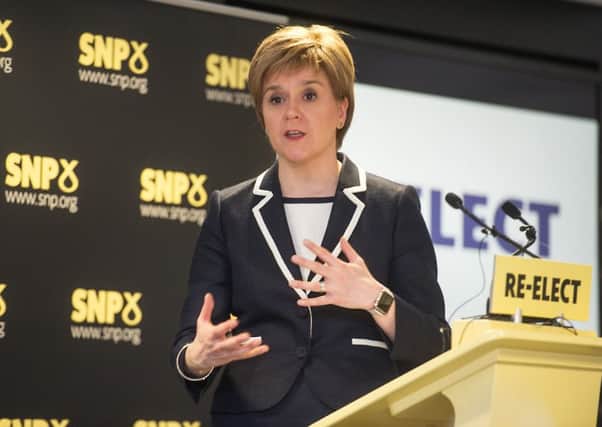 Nicola Sturgeon said: 'If people want to have a referendum, then surely in a democracy that option cannot simply be ruled out'. Picture: John Devlin