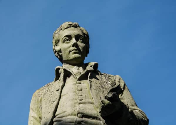 Beloved poet Robert Burns garnered 44 per cent of the vote; more than double that of second-placed designer Charles Rennie Mackintosh. Picture: TSPL