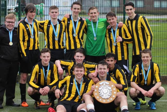 Dalkeith High School's successful team.
