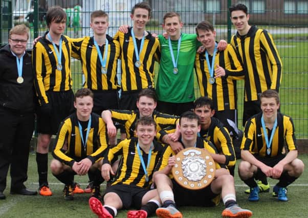 Dalkeith High School's successful team.