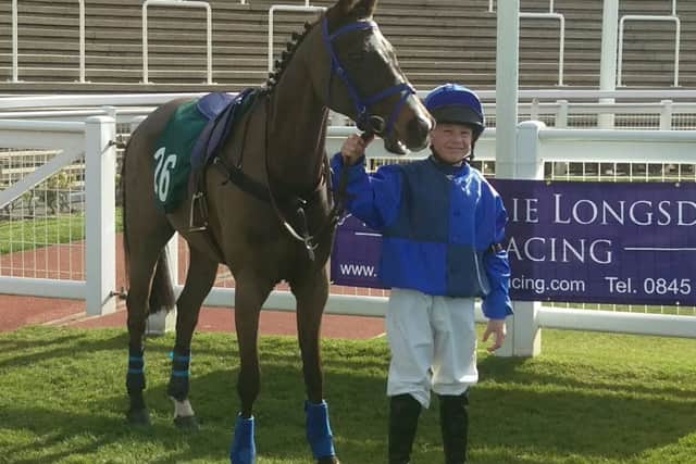 Elliot Stockwell: Winner of the Fife Foxhounds Pony Race.