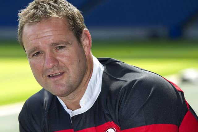 Edinburgh Rugby assistant coach Steve Scott at BT Murrayfield. Picture: SNS