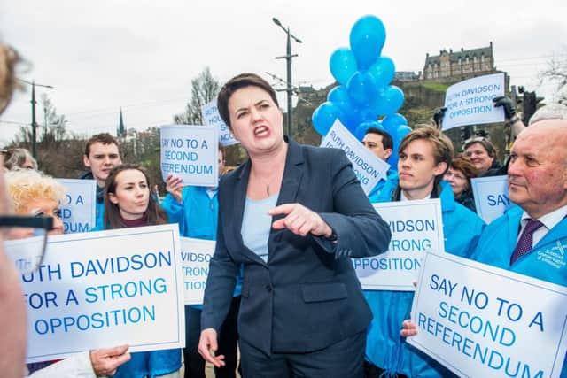 Tory leader Ruth Davidson has unveiled plans for her own campaign for the UK this summer. Picture: TSPL