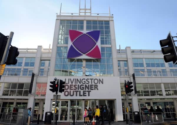Livingston Designer Outlet enjoyed strong sales growth in March. Picture: Lisa Ferguson