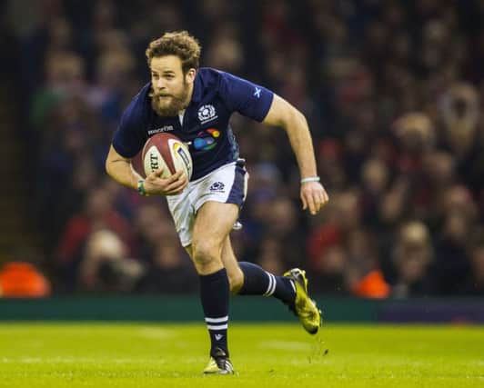 Ruaridh Jackson featured for Scotland against Wales in the Six Nations. Picture: Bill Murray/SNS/SRU