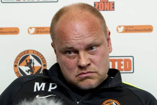 Mixu Paatelainen took over in October and has been unable to reverse Dundee United's fortunes. Picture: SNS