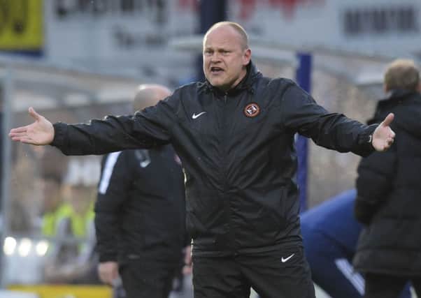 Mixu Paatelainen during Dundee United's derby defeat by Dundee. Picture: Craig Williamson/SNS