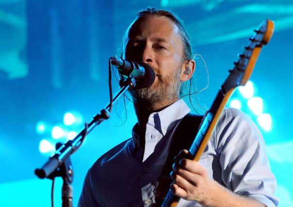 Radiohead's Thom Yorke. Picture: AFP/Getty Images