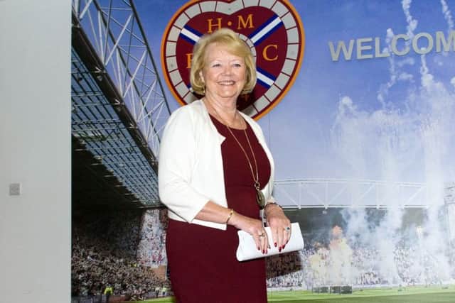 Hearts owner Ann Budge says the new stand at Tynecastle will not impact on Hearts' player recruitment plans. Picture: Ross Parker/SNS