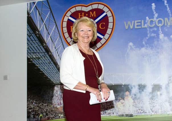 Hearts owner Ann Budge says the new stand at Tynecastle will not impact on Hearts' player recruitment plans. Picture: Ross Parker/SNS
