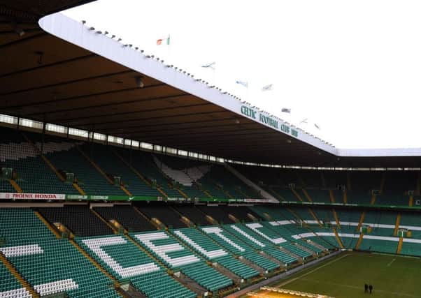 The safe standing area will be at the corner of the North Stand and the Lisbon Lions Stand. Picture: John Devlin
