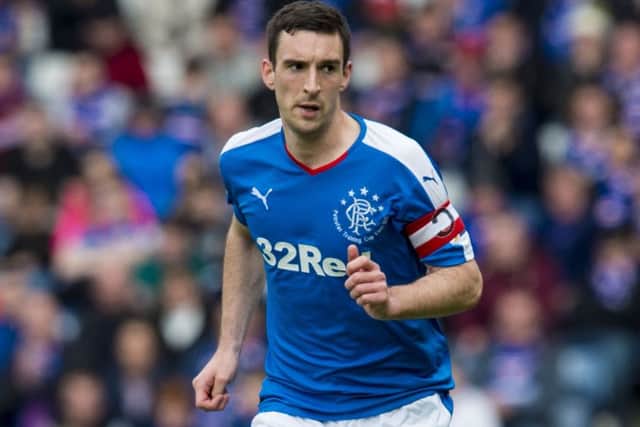 Captain
Lee Wallace in action for Rangers. Picture: Alan Harvey/SNS
