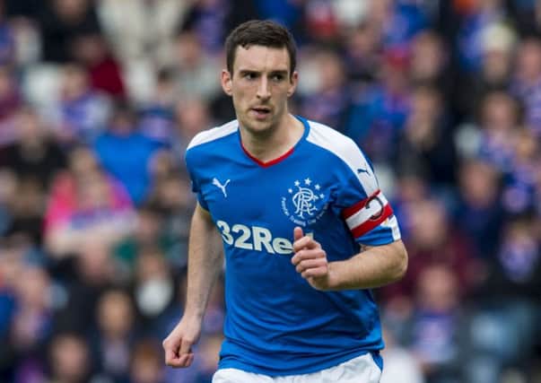 Captain
 Lee Wallace in action for Rangers. Picture: Alan Harvey/SNS