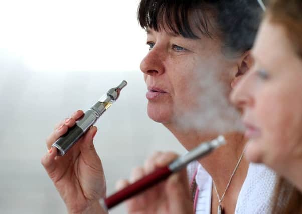 E-cigarettes have taken a step closer towards being seen as a good thing. Picture: Lisa Ferguson