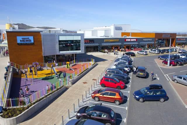 Some 1,350 vacancies were filled at Fort Kinnaird in the year to April. Picture: Contributed