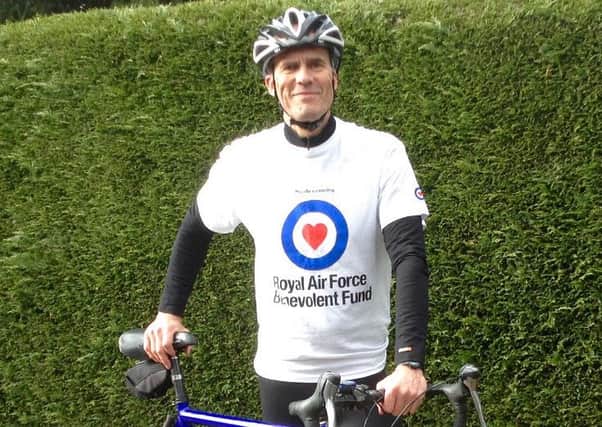Ex-RAF Search and Rescue pilot Bob Lander plans to cycle from Land's End to John O'Groats for the RAF Benevolent Fund. Picture: RAF Benevolent Fund
