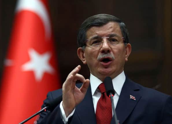 Ahmet Davutoglu says he will not run on 22 May. Picture: AFP/Getty Images