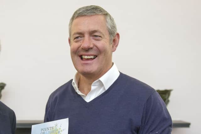 Gavin Hastings will join forces with old foe Will Carling to raise funds for a children's charity.
Picture Ian Rutherford