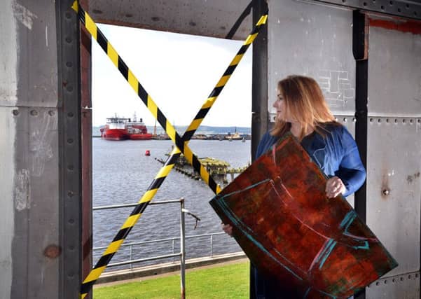 Karen Fleming at the DOK Artist Space, which is due to be launched in June. Photograph: Jon Savage