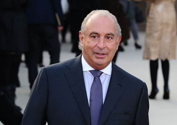 Sir Philip Green. Picture: PA