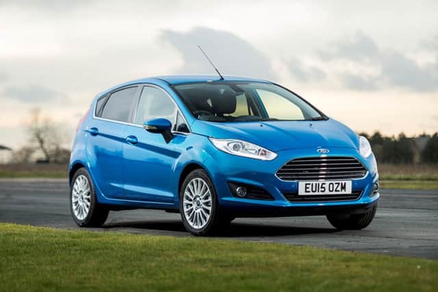 Ford's Fiesta topped the sales chart in Scotland last month. Picture: Contributed
