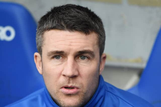Cowdenbeath manager Colin Nish is seeking to overturn a 2-0 first leg deficit. Picture: Rob Casey/SNS
