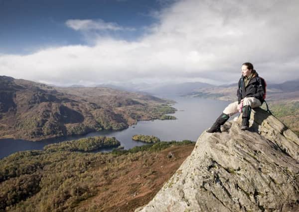 Loch Lomond and the Trossachs National Park affords spectacular views. Picture: Euan Myles