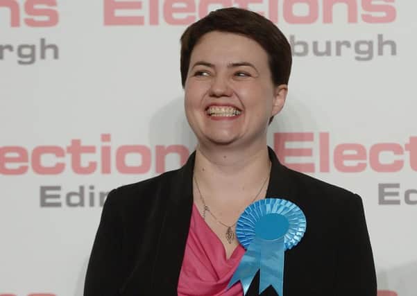 Ruth Davidson has urged Nicola Sturgeon to rule out another referendum Picture: 
Neil Hanna