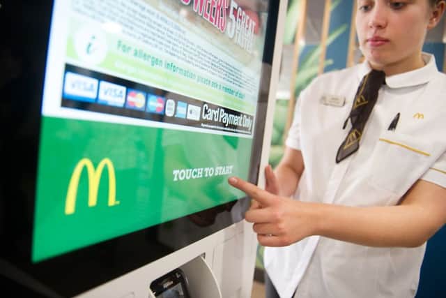 Franchises including McDonalds could be providing at least £1 billion annually to the Scottish economy by 2020. Picture: John Devlin