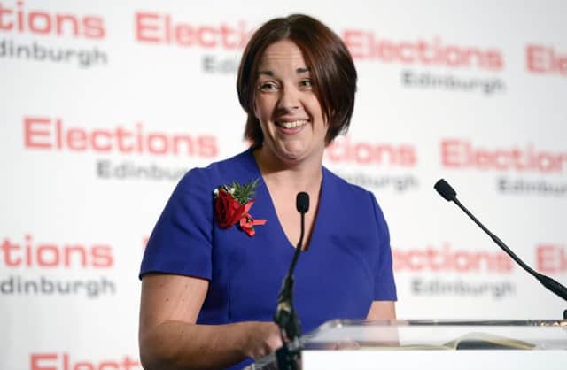 Scottish Labour leader Kezia Dugdale, whose party endured a sobering night on Thursday. Picture: Neil Hanna