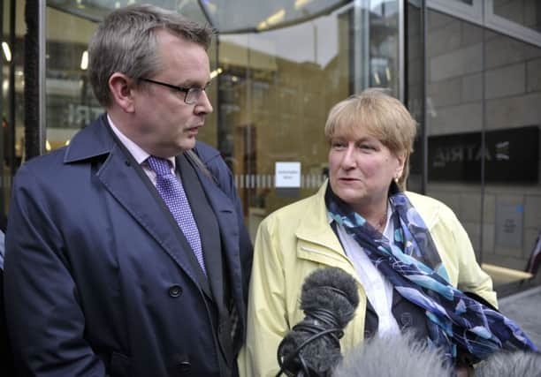 Adam Tomkins and former Scottish Tory leader Annabel Goldie. Picture: Ian Rutherford