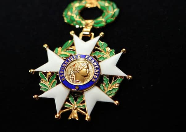The Legion dhonneur is Frances top military medal. Picture: Getty