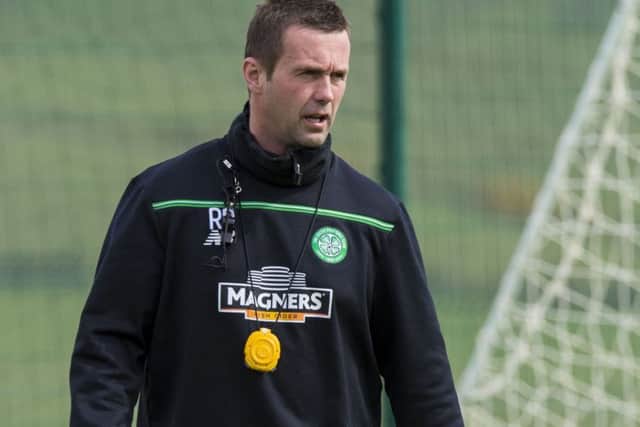 Celtic manager Ronny Deila takes responsibilty for the bloated squad. Picture: SNS