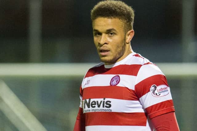 Carlton Morris netted the game's only goal. Picture: SNS
