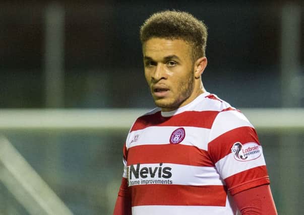 Carlton Morris netted the game's only goal. Picture: SNS