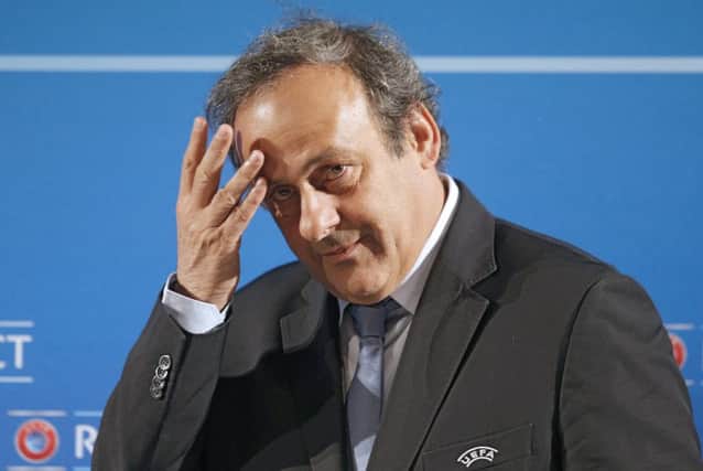 The ruling  by the Court of Arbitration for Sport effectively prevents Michel Platini from bidding to become the next president of Fifa. Picture: AP
