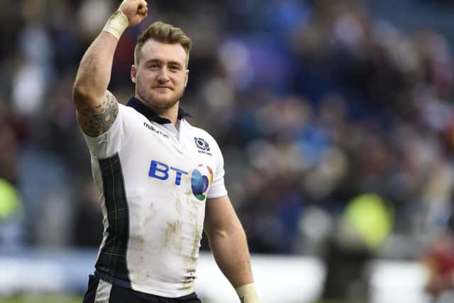 Hogg has been named in Scotland's squad for the tour of Japan. Picture: Ian Rutherford