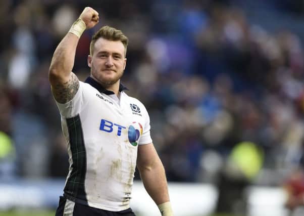 Hogg has been named in Scotland's squad for the tour of Japan. Picture: Ian Rutherford