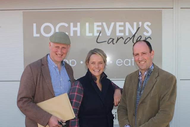 From left: Robin, Emma and Michael Niven. Picture: Contributed