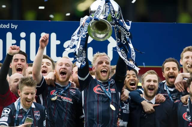 The Scottish League Cup, won this season by Ross County, is to become the Betfred Cup in a new sponsorship deal. Picture: John Devlin