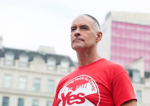 Tommy Sheridan. Picture: John Devlin